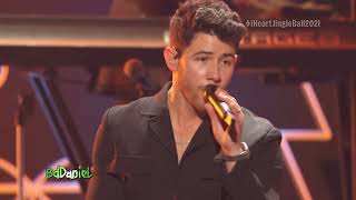 Jonas Brothers - Burnin&#39; up (Live) Jingle Ball 2021