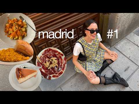 Esta es mi primera vez en Madrid y ya estoy flipando!!!