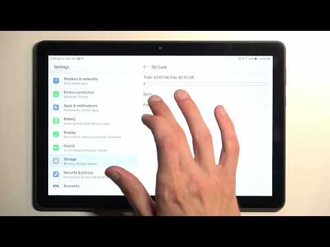 How to Format SD Card in Huawei Mediapad T5
