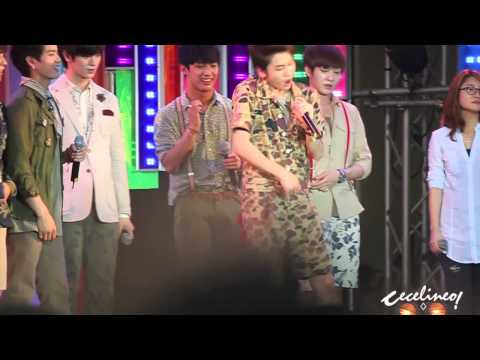 [FANCAM] 130518 How-To dance "WOW" with Ilhoon at 7 See Concert.