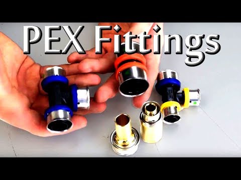 PEX fitting options explained