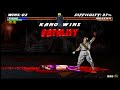 Mortal Kombat Trilogy Classic MK1 Kano Gameplay