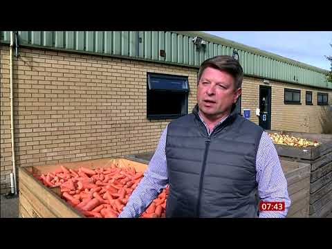 BBC Breakfast: A food processing plant giving some food to their staff ( good strategy)
