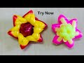 Two Types Of New Model Plastic Wire Flowers Making Koodai Wire Flowers Flowers Diy