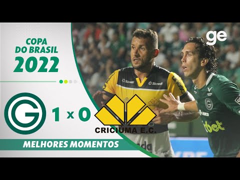 GOIÁS 1 X 0 CRICIÚMA | MELHORES MOMENTOS | 2ª FASE COPA DO BRASIL 2022 | ge.globo
