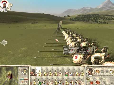 Rome Total war - Epic spear wall