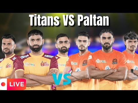 LIVE | Telugu Titans 🆚 Puneri Paltan | Pro Kabaddi League 2025 | Live Match & Score Updates