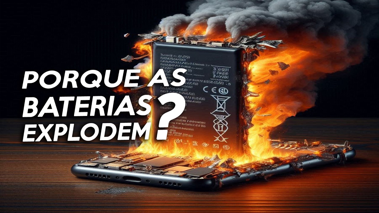 Porque as BATERIAS explodem? Porque as BATERIAS pegam fogo?