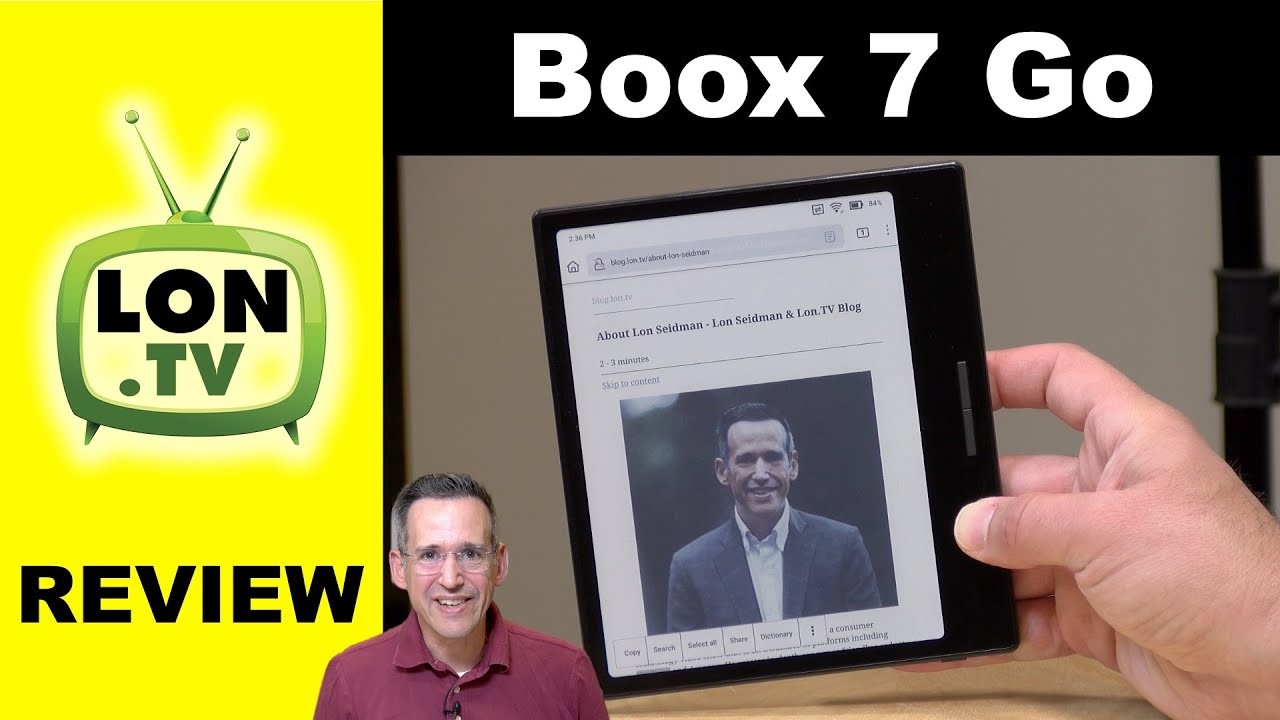 Boox 7 Go COLOR E-Ink Android E-Reader Review