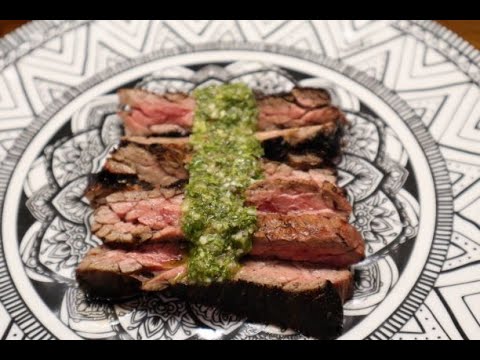 How To Make Churrasco Steak with Chimichurri Sauce