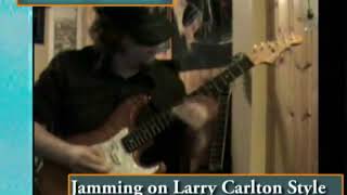 Chris Feener - Soloing on Larry Carlton Style Jam-Track