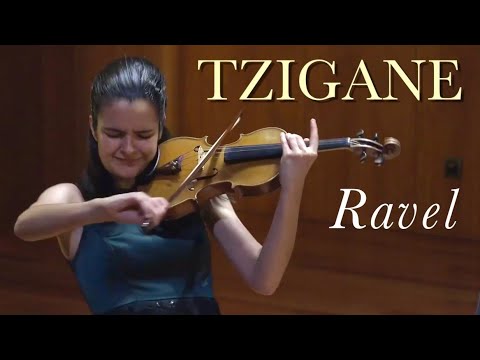 Patricia Cordero - RAVEL, Tzigane: Rhapsodie de concert for Violin & Piano