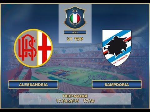 AFL. Italia. Seria B. 21 tour. Alessandria - Sampdoria