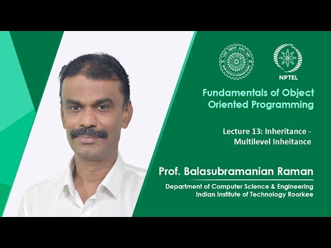 Lecture 1 Introduction to Object Oriented Programming