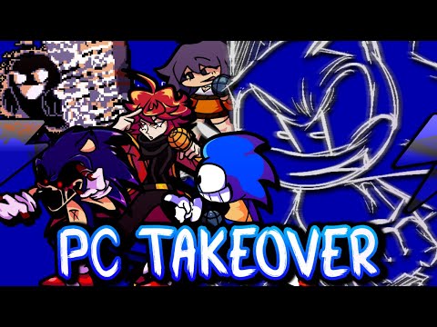 Pc Takeover but Every Turn a Different Character Sings 🎶⚡ (FNF V.S Documic.txt Everyone Sings It)