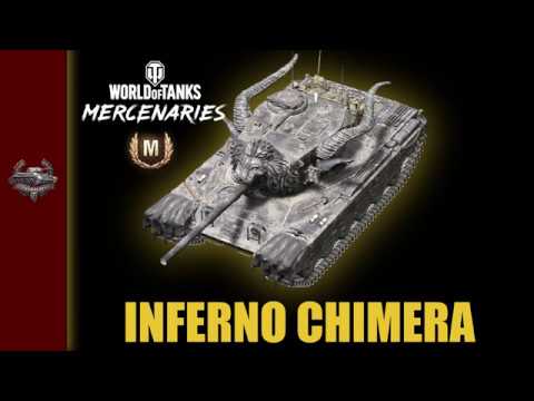 World of Tanks Console - Inferno Chimera - Ace Tanker - Full HD 1080p - PS4 Pro / Wot Console