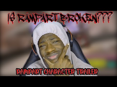 Is Rampart going to be the next broken character????| Apex Legends Rampart Character reaction