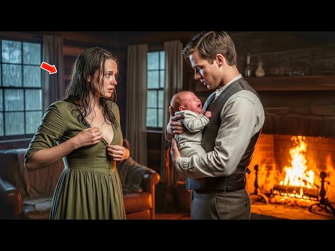 Rancher Sat Alone With a Hungry Baby After His Wife Passed — Until a Woman Knocked With Milk.. 