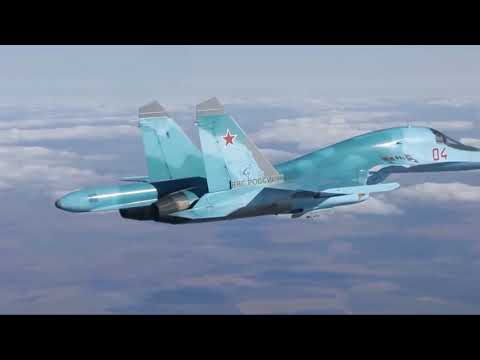 SUKHOI SU 35 in action