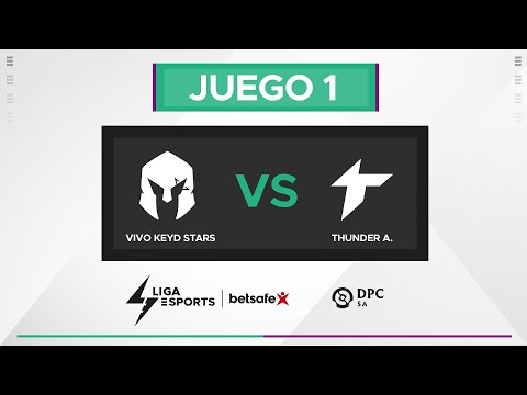 Vivo Keyd Stars vs Thunder Awaken - Juego 1 DPC 2023 SA Winter Tour División I