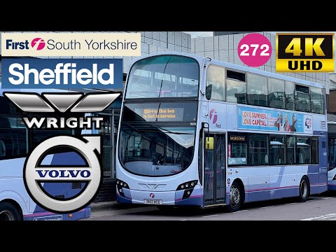 [First South Yorkshire: Peak Link 272 Sheffield to Castleton] Wright Eclipse Gemini2 Volvo B9TL