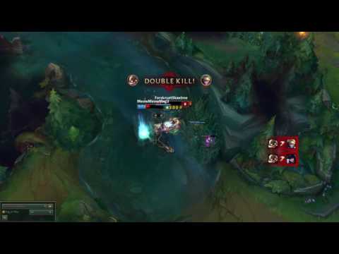 Bjergsen Epic Corki Triple Kill