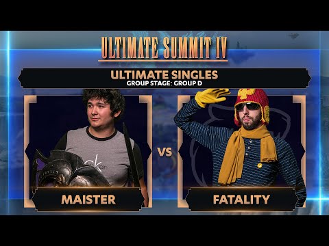 Maister vs Fatality - Ultimate Singles: Group D - Ultimate Summit 4 | Game & Watch vs Cpt Falcon