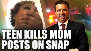 Criminal Lawyer Reacts to Teen Kills Mom and then Posts On Snapchat