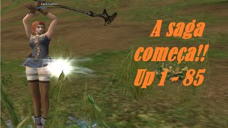 Lineage 2 High Five 1x  #1 Upando 1 - 85 A saga começa !!