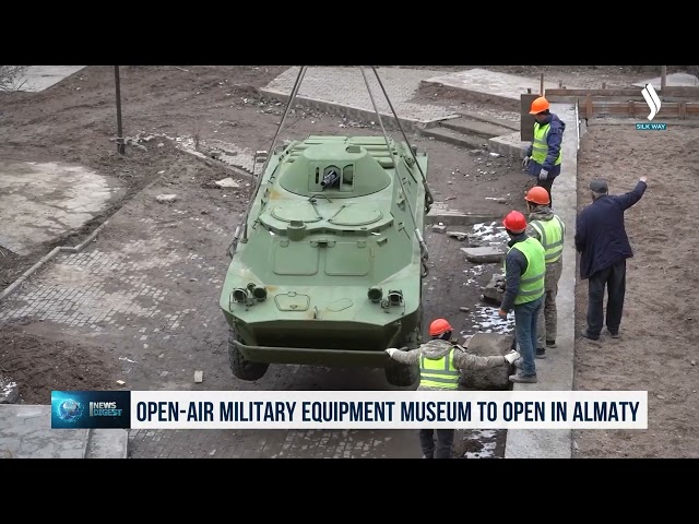 Алматыда ачык асман алдында аскерий музей ачылат