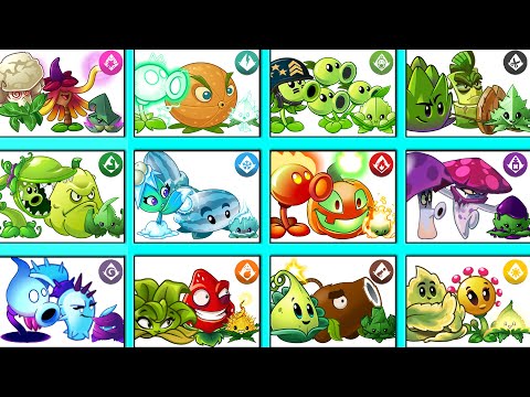 12 Pair Team Plants & Mint Battlez - Who Will Win? - PvZ 2 Team Plant vs Team Plant