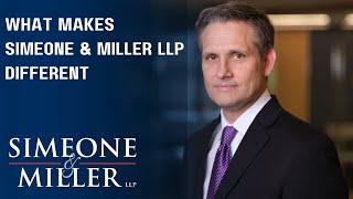 What Makes Simeone & Miller Different? What Are the Firm’s Strengths? video thumbnail