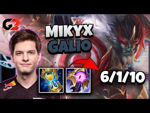 G2 Mikyx Galio vs Udyr | 14.12