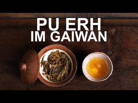 Preparing Pu Erh tea in a Gaiwan – Tips & Instructions | Tee Kontor Kiel
