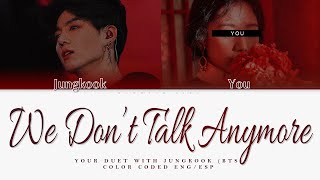 Download lagu [YOUR DUET WITH JUNGKOOK] We Don't Talk Anymore; by Charlie Puth || Silv3rt3ar cover ✿ mp3
