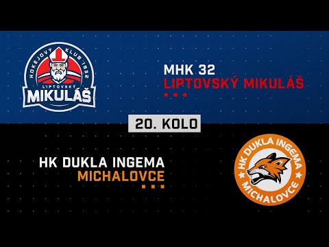 20.kolo MHK 32 Liptovský Mikuláš - HK Dukla INGEMA Michalovce HIGHLIGHTS