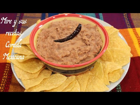 Deliciosa Receta de Frijoles Refritos con Manteca de Puerco y Chile de Arbol