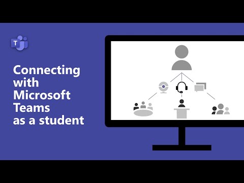 Connecting with Microsoft Teams as a stude... - VideoLink