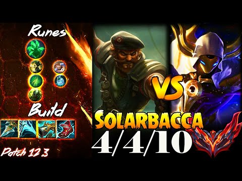 [ Solarbacca ] Gangplank vs Kassadin Mid -  Season 12 - Grandmaster