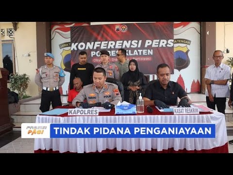 POLRES KLATEN RILIS KASUS PENGANIAYAAN