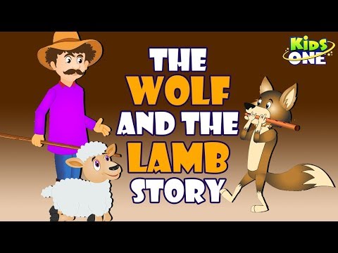 The Wolf and the Lamb Story | Moral Stories for Children | KidsOne