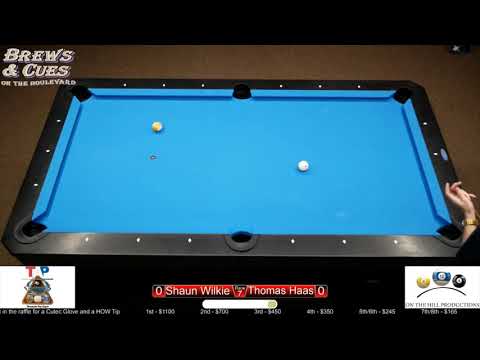 Fall 9 Ball Shootout   Day 2   Shaun Wilkie vs  Thomas Haas