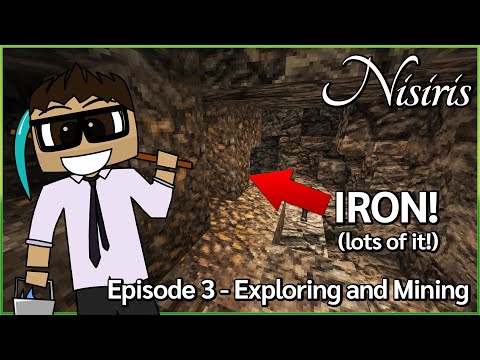 SamMade - Nisiris Ep 3: Exploring the biomes of Minecraft Conquest Reforged (Survival)