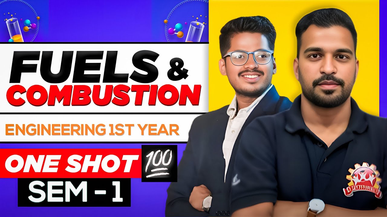 FUELS & COMBUSTION  | ENGINEERING CHEMISTRY | PYQs + MOST IMP NUMERICALS | Get Tutorials