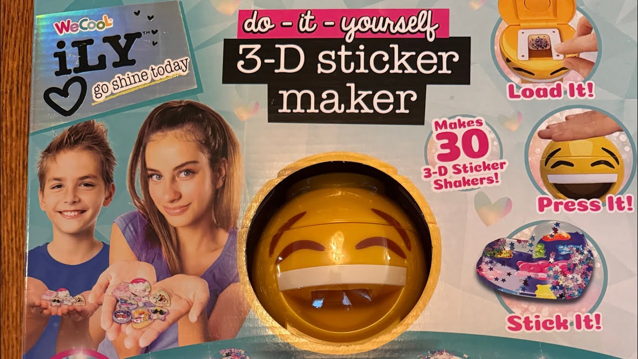 3-D Sticker Maker