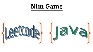 YouTube video 'Leetcode Question 292 "Nim Game" in Java'