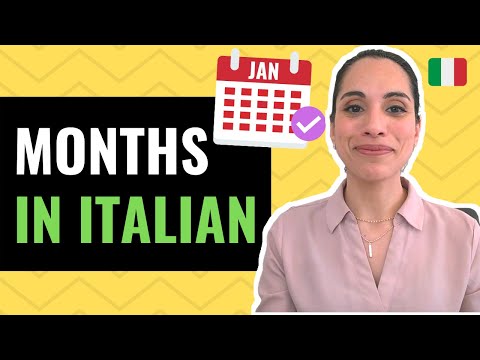Basic Italian Words 📆 Months in Italian + how to say dates CORRECTLY| Quick Italian