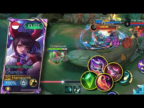Unstoppable Chang'e Mid Lane | Most Effective Build High DMG & Magic Penetration | Massive Ultimate