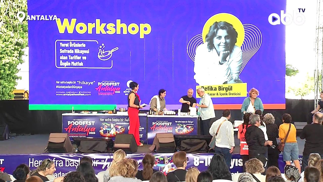 ŞEF REFİKA BİRGÜL’ÜN YEREL ÜRÜNLERLE SOFRADA HİKAYESİ OLAN TARİFLER VE ÖZGÜN MUTFAK WORKSHOP’U
