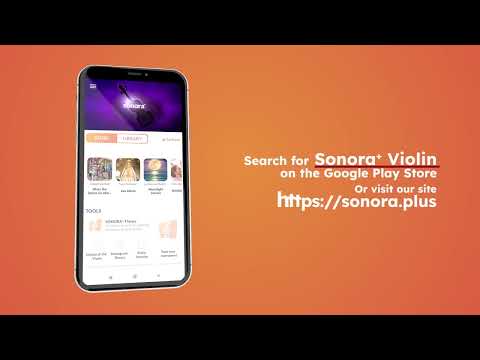 Learn to play Violin - Sonora+